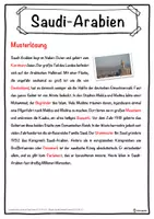 Vorschau - Unterrichtsreihen - Saudi-Arabien Lückentext mit Wortspeicher Hörverstehen und Suchsel - Seite 2