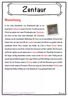 Vorschau - Unterrichtsreihen - Zentaur Lückentext mit Wortspeicher Hörverstehen und Suchsel - Seite 2