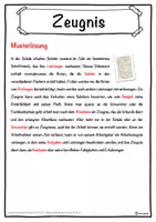 Vorschau - Unterrichtsreihen - Zeugnis Lückentext mit Wortspeicher Hörverstehen und Suchsel - Seite 2