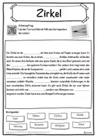 Vorschau - Unterrichtsreihen - Zirkel Lückentext mit Wortspeicher Hörverstehen und Suchsel - Seite 1