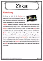 Vorschau - Unterrichtsreihen - Zirkus Lückentext mit Wortspeicher Hörverstehen und Suchsel - Seite 2