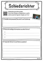 Vorschau - Unterrichtsreihen - Schiedsrichter Lückentext mit Wortspeicher Hörverstehen und Suchsel - Seite 3