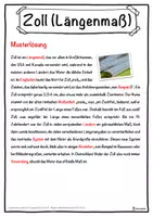 Vorschau - Unterrichtsreihen - Zoll (Längenmaß) Lückentext mit Wortspeicher Hörverstehen und Suchsel - Seite 2