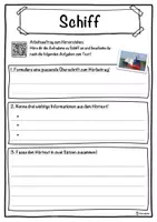 Vorschau - Unterrichtsreihen - Schiff Lückentext mit Wortspeicher Hörverstehen und Suchsel - Seite 3