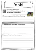 Vorschau - Unterrichtsreihen - Schild Lückentext mit Wortspeicher Hörverstehen und Suchsel - Seite 3