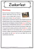 Vorschau - Unterrichtsreihen - Zuckerfest Lückentext mit Wortspeicher Hörverstehen und Suchsel - Seite 2