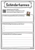 Vorschau - Unterrichtsreihen - Schinderhannes Lückentext mit Wortspeicher Hörverstehen und Suchsel - Seite 3