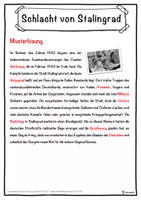 Vorschau - Unterrichtsreihen - Schlacht von Stalingrad Lückentext mit Wortspeicher Hörverstehen und Suchsel - Seite 2