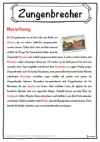 Vorschau - Unterrichtsreihen - Zungenbrecher Lückentext mit Wortspeicher Hörverstehen und Suchsel - Seite 2
