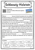 Vorschau - Unterrichtsreihen - Schleswig-Holstein Lückentext mit Wortspeicher Hörverstehen und Suchsel - Seite 1