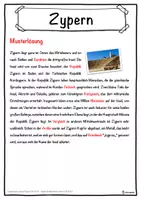 Vorschau - Unterrichtsreihen - Zypern Lückentext mit Wortspeicher Hörverstehen und Suchsel - Seite 2