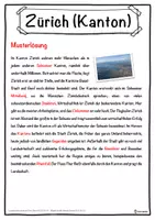 Vorschau - Unterrichtsreihen - Zürich (Kanton) Lückentext mit Wortspeicher Hörverstehen und Suchsel - Seite 2