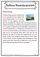 Vorschau - Unterrichtsreihen - Schloss Neuschwanstein Lückentext mit Wortspeicher Hörverstehen und Suchsel - Seite 2