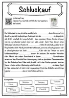 Vorschau - Unterrichtsreihen - Schluckauf Lückentext mit Wortspeicher Hörverstehen und Suchsel - Seite 1