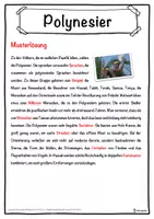 Vorschau - Unterrichtsreihen - Polynesier Lückentext mit Wortspeicher Hörverstehen und Suchsel - Seite 2