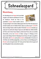 Vorschau - Unterrichtsreihen - Schneeleopard Lückentext mit Wortspeicher Hörverstehen und Suchsel - Seite 2