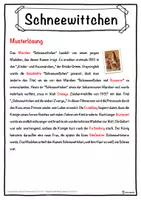 Vorschau - Unterrichtsreihen - Schneewittchen Lückentext mit Wortspeicher Hörverstehen und Suchsel - Seite 2
