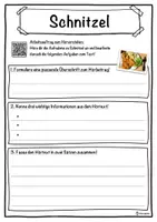 Vorschau - Unterrichtsreihen - Schnitzel Lückentext mit Wortspeicher Hörverstehen und Suchsel - Seite 3