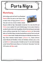 Vorschau - Unterrichtsreihen - Porta Nigra Lückentext mit Wortspeicher Hörverstehen und Suchsel - Seite 2