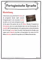 Vorschau - Unterrichtsreihen - Portugiesische Sprache Lückentext mit Wortspeicher Hörverstehen und Suchsel - Seite 2