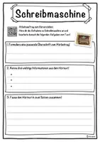 Vorschau - Unterrichtsreihen - Schreibmaschine Lückentext mit Wortspeicher Hörverstehen und Suchsel - Seite 3