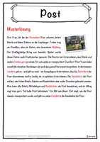 Vorschau - Unterrichtsreihen - Post Lückentext mit Wortspeicher Hörverstehen und Suchsel - Seite 2