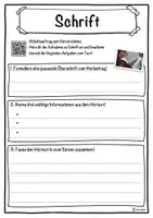 Vorschau - Unterrichtsreihen - Schrift Lückentext mit Wortspeicher Hörverstehen und Suchsel - Seite 3
