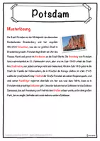 Vorschau - Unterrichtsreihen - Potsdam Lückentext mit Wortspeicher Hörverstehen und Suchsel - Seite 2