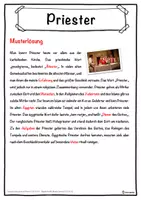 Vorschau - Unterrichtsreihen - Priester Lückentext mit Wortspeicher Hörverstehen und Suchsel - Seite 2