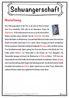 Vorschau - Unterrichtsreihen - Schwangerschaft Lückentext mit Wortspeicher Hörverstehen und Suchsel - Seite 2