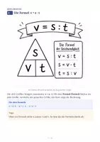 Vorschau - Arbeitsblätter - Geschwindigkeit - Physik Arbeitsheft - Seite 3