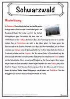Vorschau - Unterrichtsreihen - Schwarzwald Lückentext mit Wortspeicher Hörverstehen und Suchsel - Seite 2
