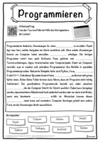 Vorschau - Unterrichtsreihen - Programmieren Lückentext mit Wortspeicher Hörverstehen und Suchsel - Seite 1