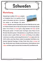 Vorschau - Unterrichtsreihen - Schweden Lückentext mit Wortspeicher Hörverstehen und Suchsel - Seite 2