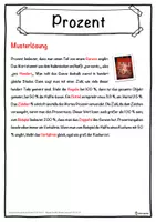 Vorschau - Unterrichtsreihen - Prozent Lückentext mit Wortspeicher Hörverstehen und Suchsel - Seite 2
