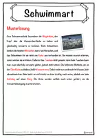 Vorschau - Unterrichtsreihen - Schwimmart Lückentext mit Wortspeicher Hörverstehen und Suchsel - Seite 2