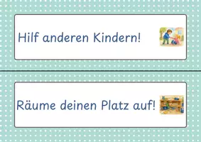 Vorschau - Merkblätter - Das kann ich tun, wenn ich fertig bin Aushang - Seite 1