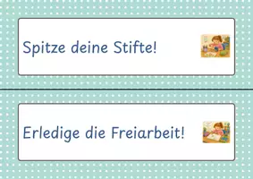 Vorschau - Merkblätter - Das kann ich tun, wenn ich fertig bin Aushang - Seite 3