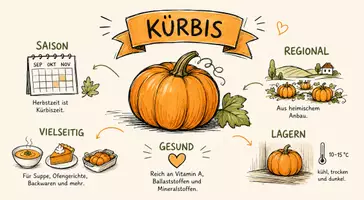 Vorschau - Arbeitsblätter - AB mit Fragen zum Thema "Kürbis" + Lösungsblatt + Mindmap + Infografik - Seite 2