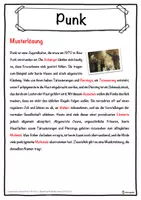 Vorschau - Unterrichtsreihen - Punk Lückentext mit Wortspeicher Hörverstehen und Suchsel - Seite 2