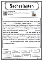 Vorschau - Unterrichtsreihen - Sechseläuten Lückentext mit Wortspeicher Hörverstehen und Suchsel - Seite 1