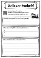 Vorschau - Unterrichtsreihen - Volksentscheid Lückentext mit Wortspeicher Hörverstehen und Suchsel - Seite 3