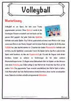 Vorschau - Unterrichtsreihen - Volleyball Lückentext mit Wortspeicher Hörverstehen und Suchsel - Seite 2