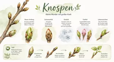 Vorschau - Arbeitsblätter - Arbeitsblatt "Knospe" + Onlineübung & MP3 + Infografik - Seite 2