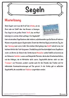Vorschau - Unterrichtsreihen - Segeln Lückentext mit Wortspeicher Hörverstehen und Suchsel - Seite 2