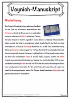 Vorschau - Unterrichtsreihen - Voynich-Manuskript Lückentext mit Wortspeicher Hörverstehen und Suchsel - Seite 2