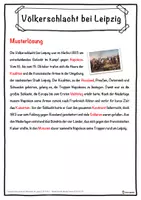 Vorschau - Unterrichtsreihen - Völkerschlacht bei Leipzig Lückentext mit Wortspeicher Hörverstehen und Suchsel - Seite 2