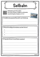 Vorschau - Unterrichtsreihen - Seilbahn Lückentext mit Wortspeicher Hörverstehen und Suchsel - Seite 3