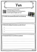 Vorschau - Unterrichtsreihen - Yen Lückentext mit Wortspeicher Hörverstehen und Suchsel - Seite 3