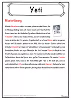 Vorschau - Unterrichtsreihen - Yeti Lückentext mit Wortspeicher Hörverstehen und Suchsel - Seite 2